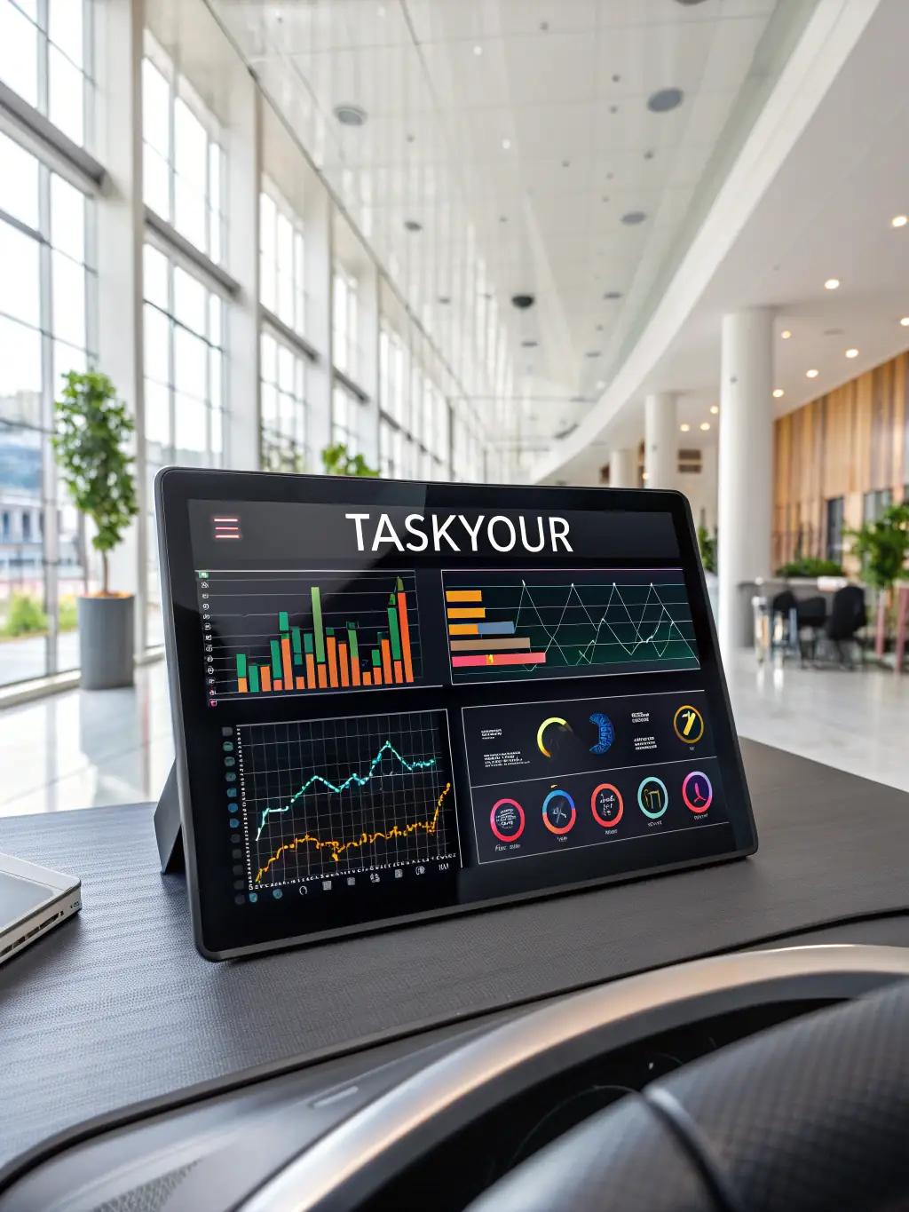 A visually appealing graphic summarizing the results of the Project Management Trends Poll, highlighting key insights and data points discussed during the conference.